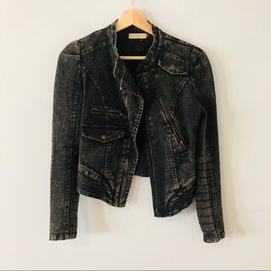 Mix and Match | Acid Wash Moro Jacket Small